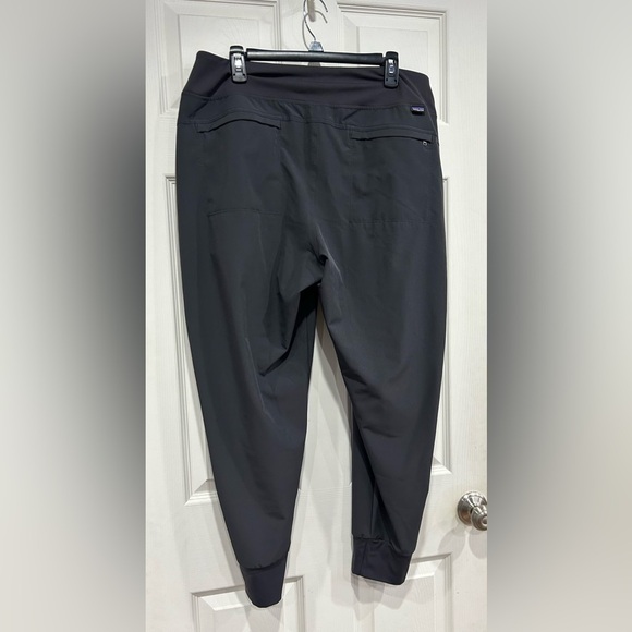 Patagonia Women's XL Happy Hike Studio Pants Ink Black Lightweight Mid-Rise NWT - Picture 4 of 10